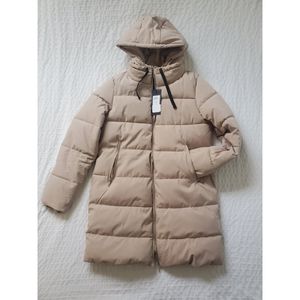 Beige Puffer Jacket/Parka